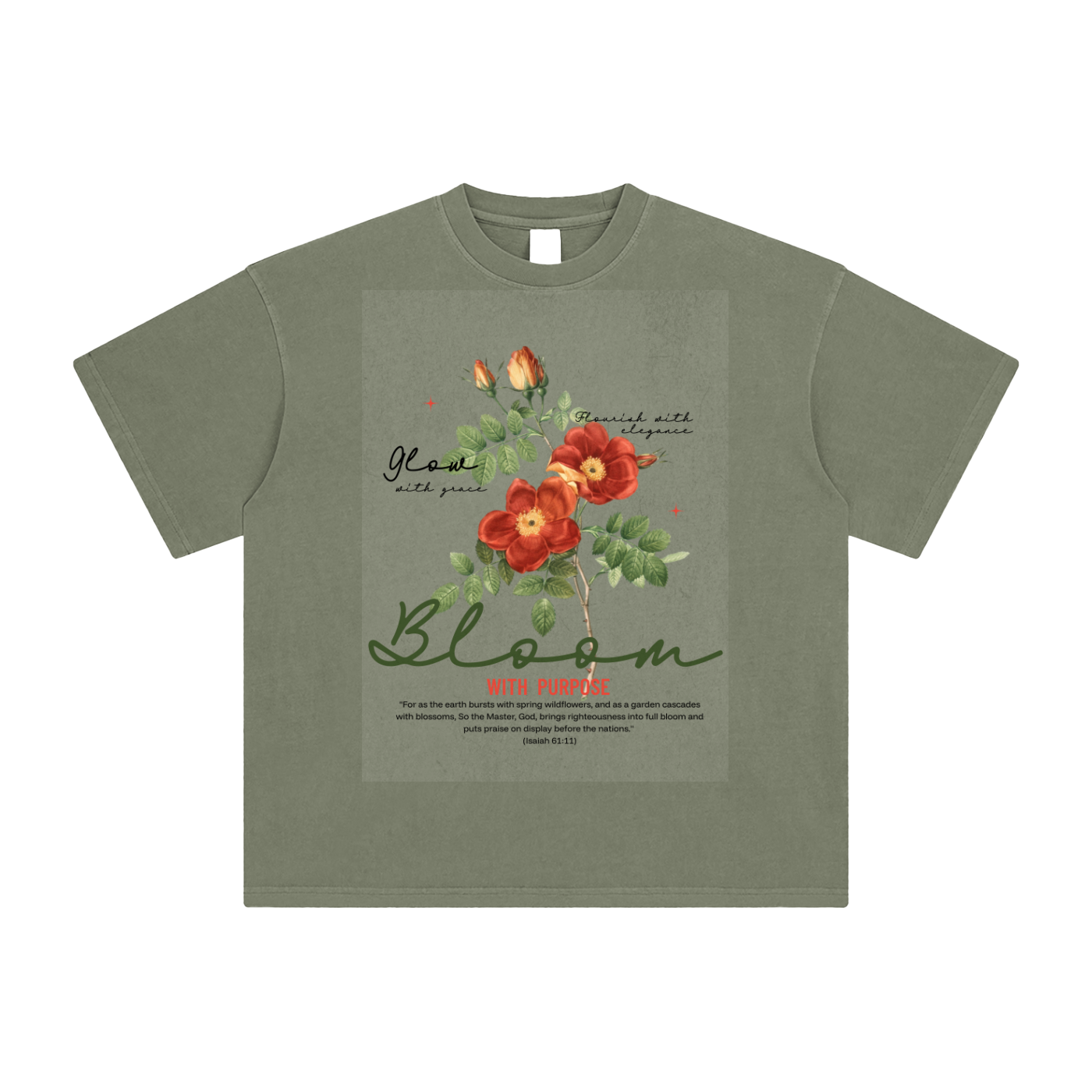 " Bloom with Purpose" T-Shirt