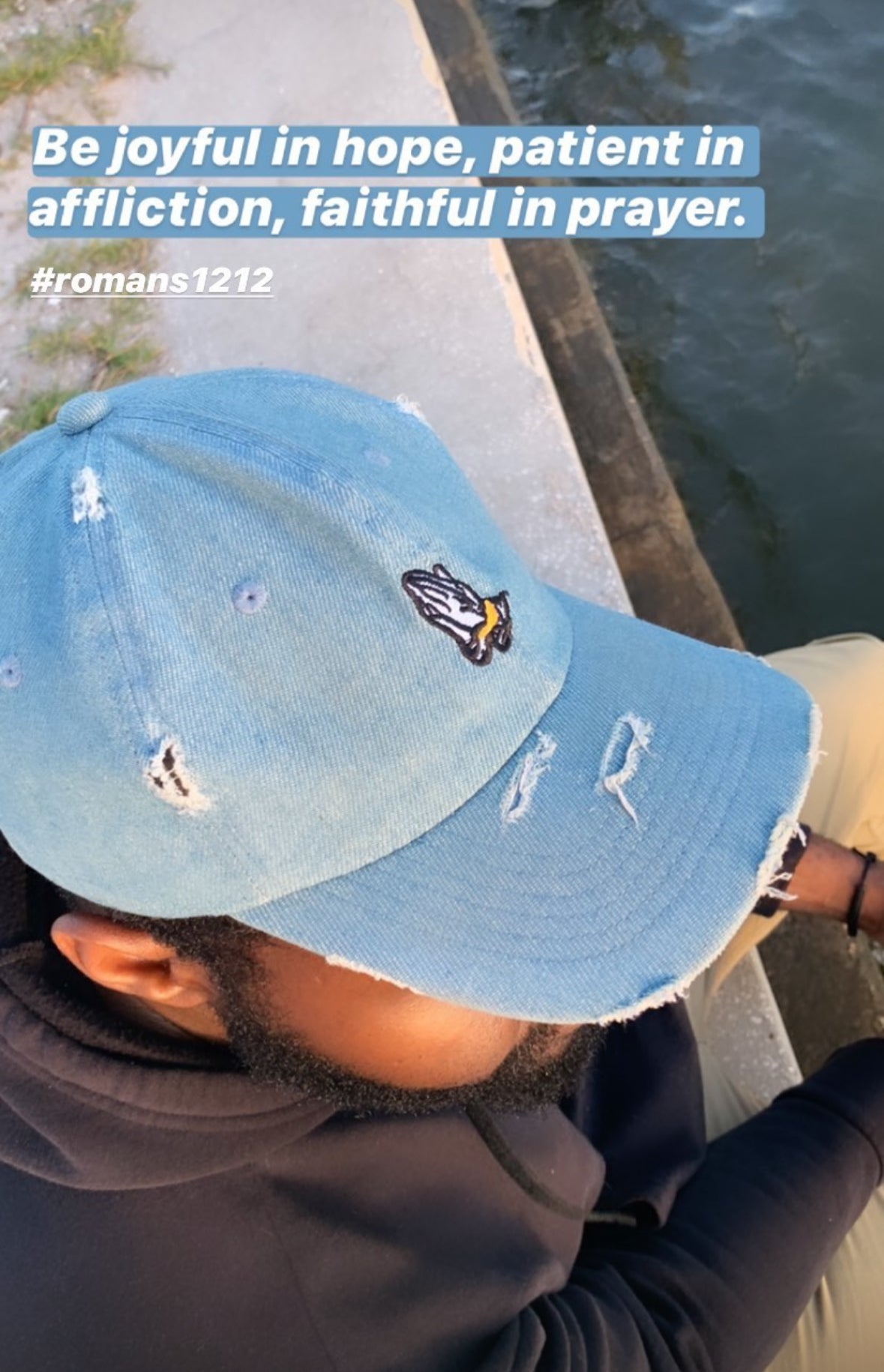 Prayer Hands Hat