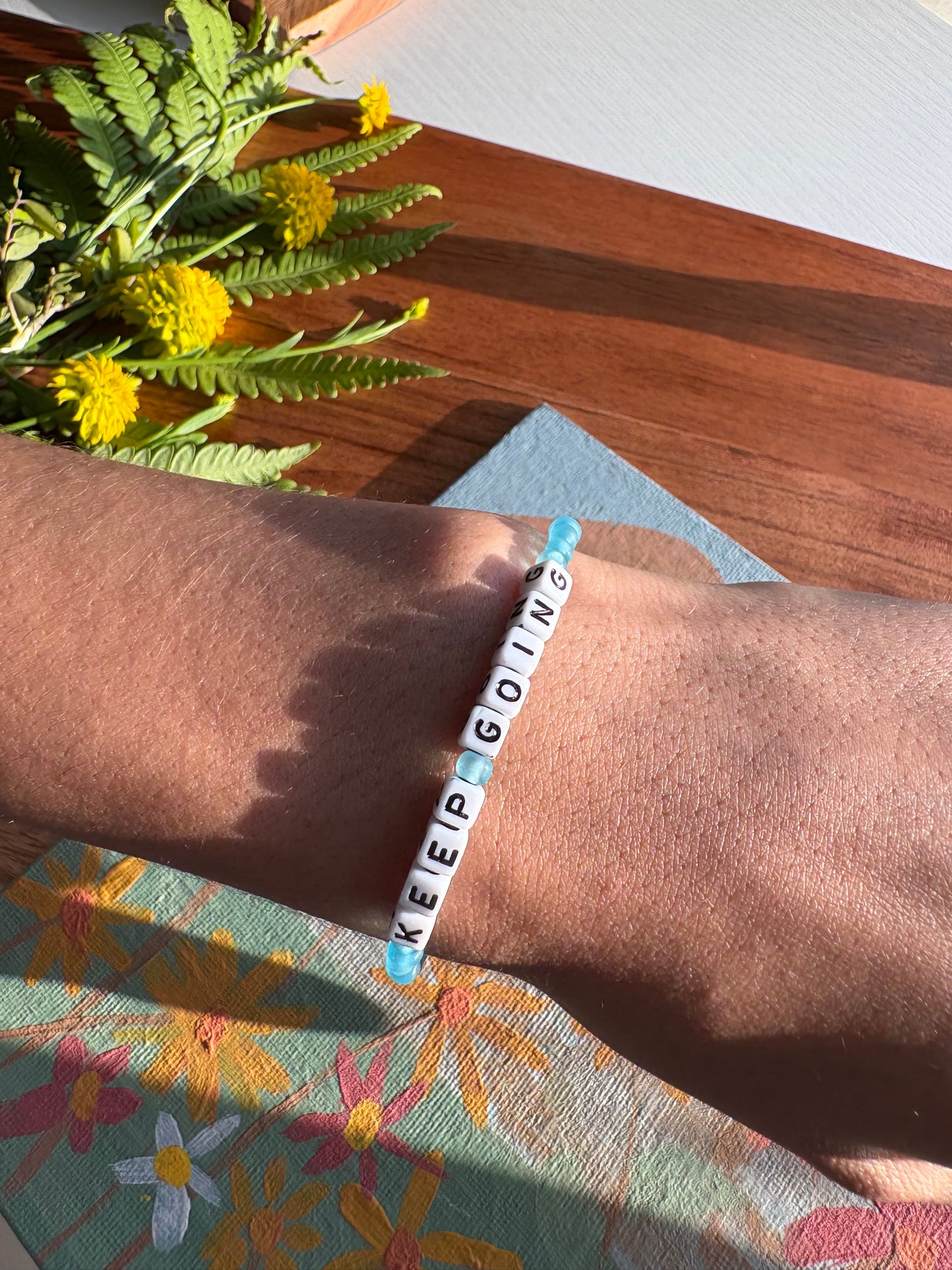 "Keep Going" Bracelet