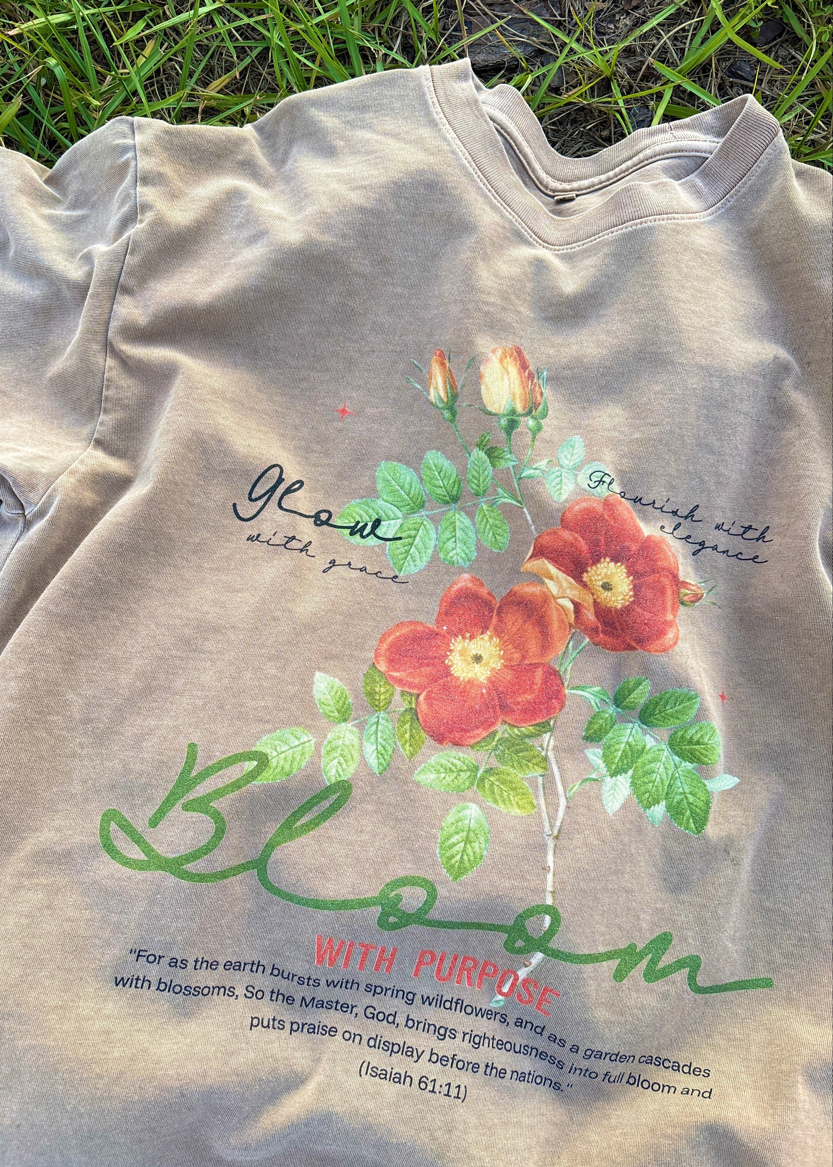 "Bloom with Purpose" T-Shirt