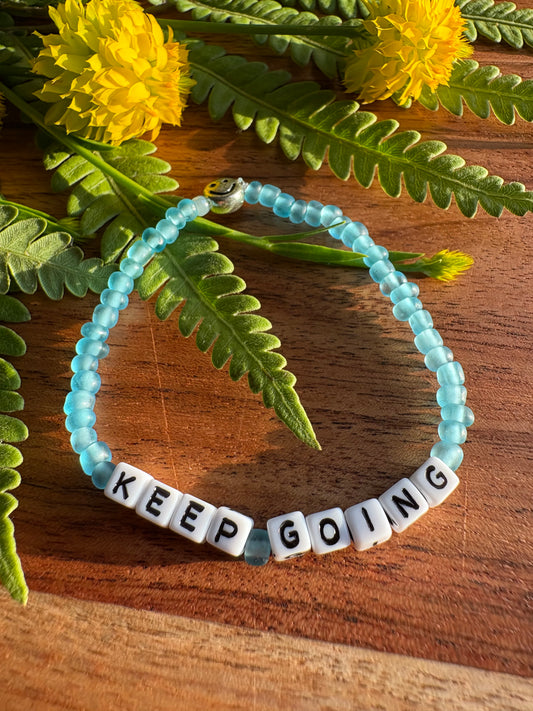 "Keep Going" Bracelet